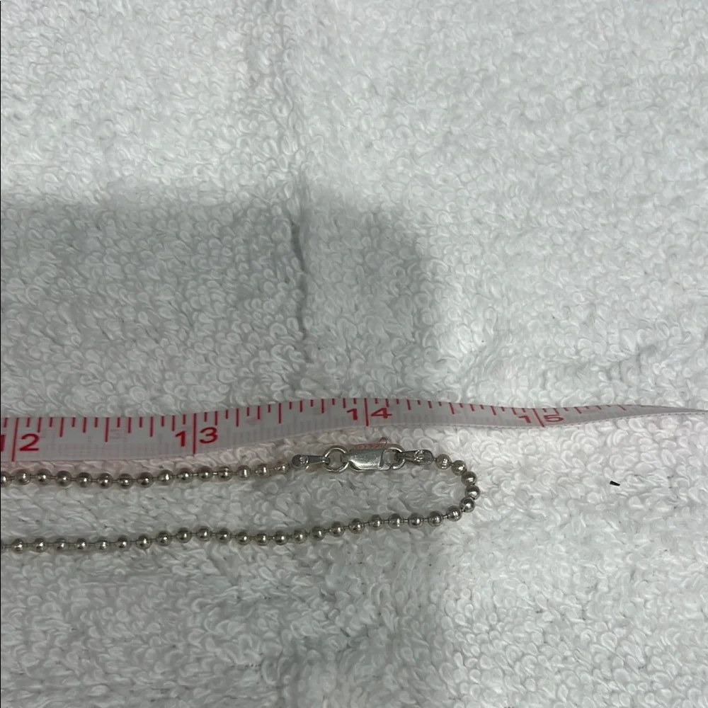 Silver Square Pendant with Cartoon Character - Picture 5 of 6